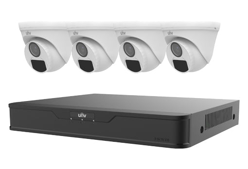 Kit de videovigilancia UNIARCH XVR301-04F/4*UAC-T112-F28 - Vista 2