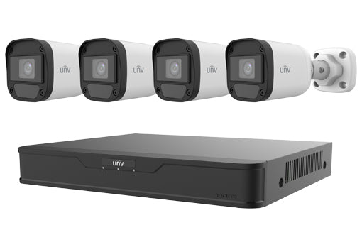 Kit de videovigilancia UNIARCH XVR301-04F/4*UAC-B112-F28 - Vista 2