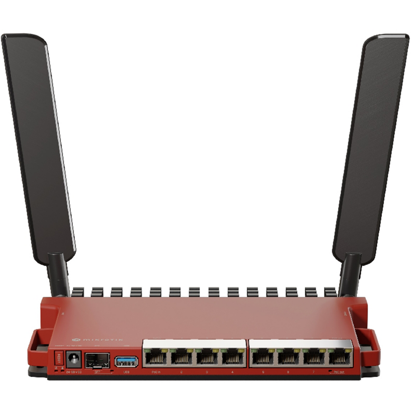 Router inalámbrico 2.4GHz AX / 8 puertos Gigabit / 1 SFP 2.5Gbps/ Soporta contenedores