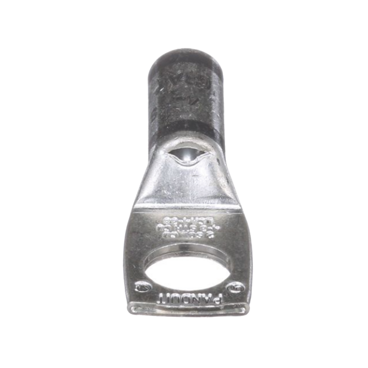 Zapata de compresión LCA4-38-L, para cal. 4 Awg, Barreno para tornillo prisionero de 3/8, 1 Pz