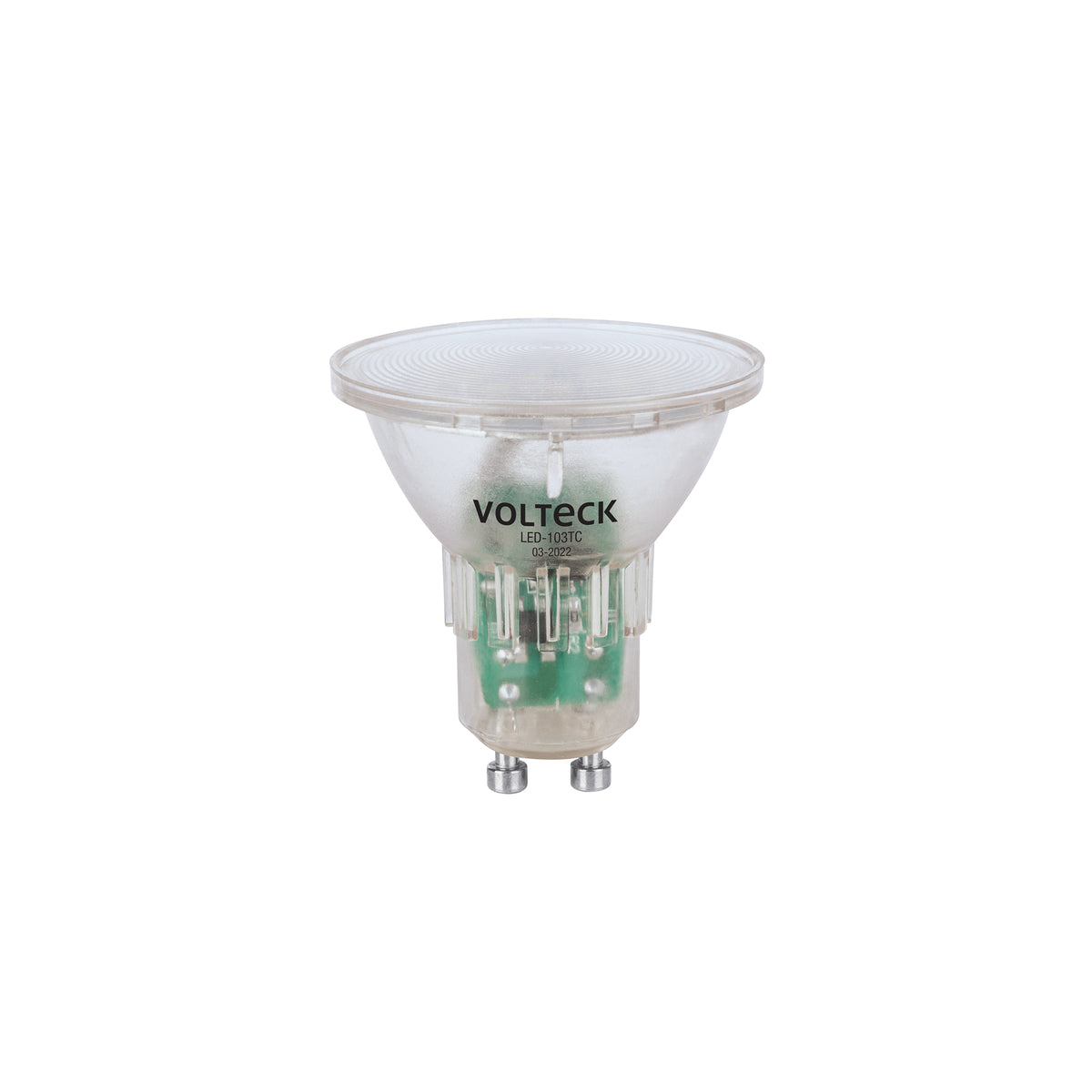 Lámpara trans. de LED 3 W MR16 base GU10 luz cálida, blíster