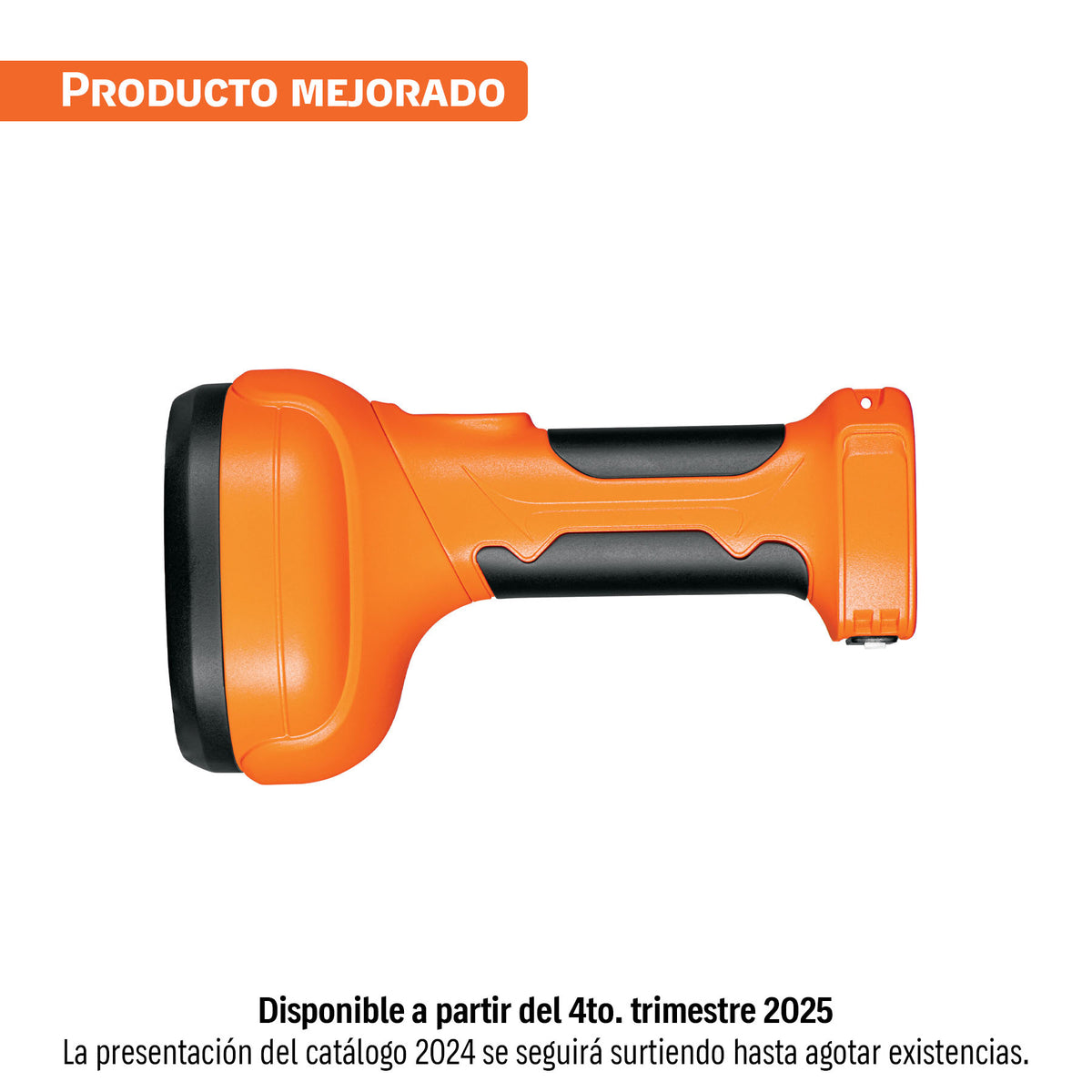 Linterna plástica 1 LED 150 lm recargable, Truper