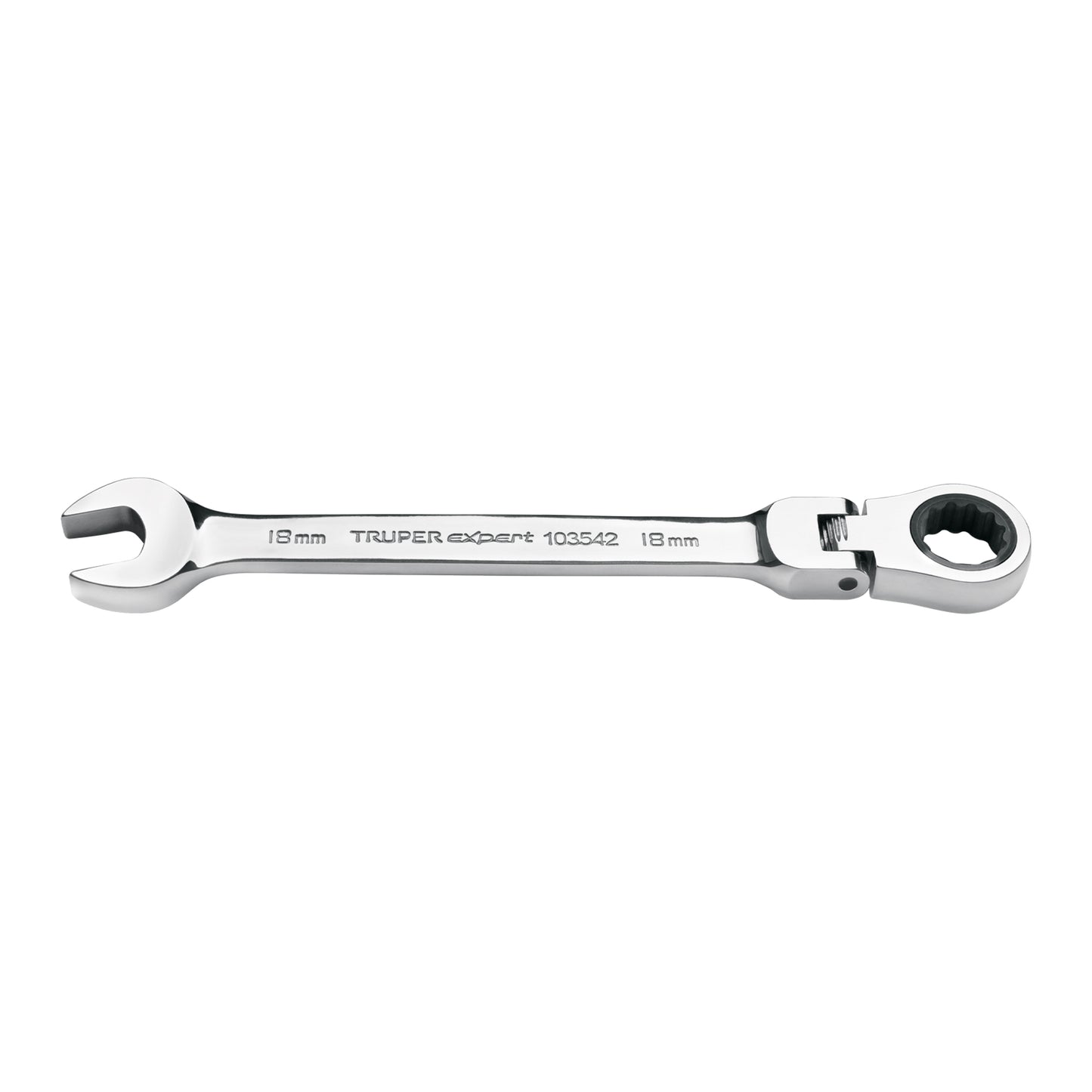 Llave combinada con matraca 18 mm flexible, Expert