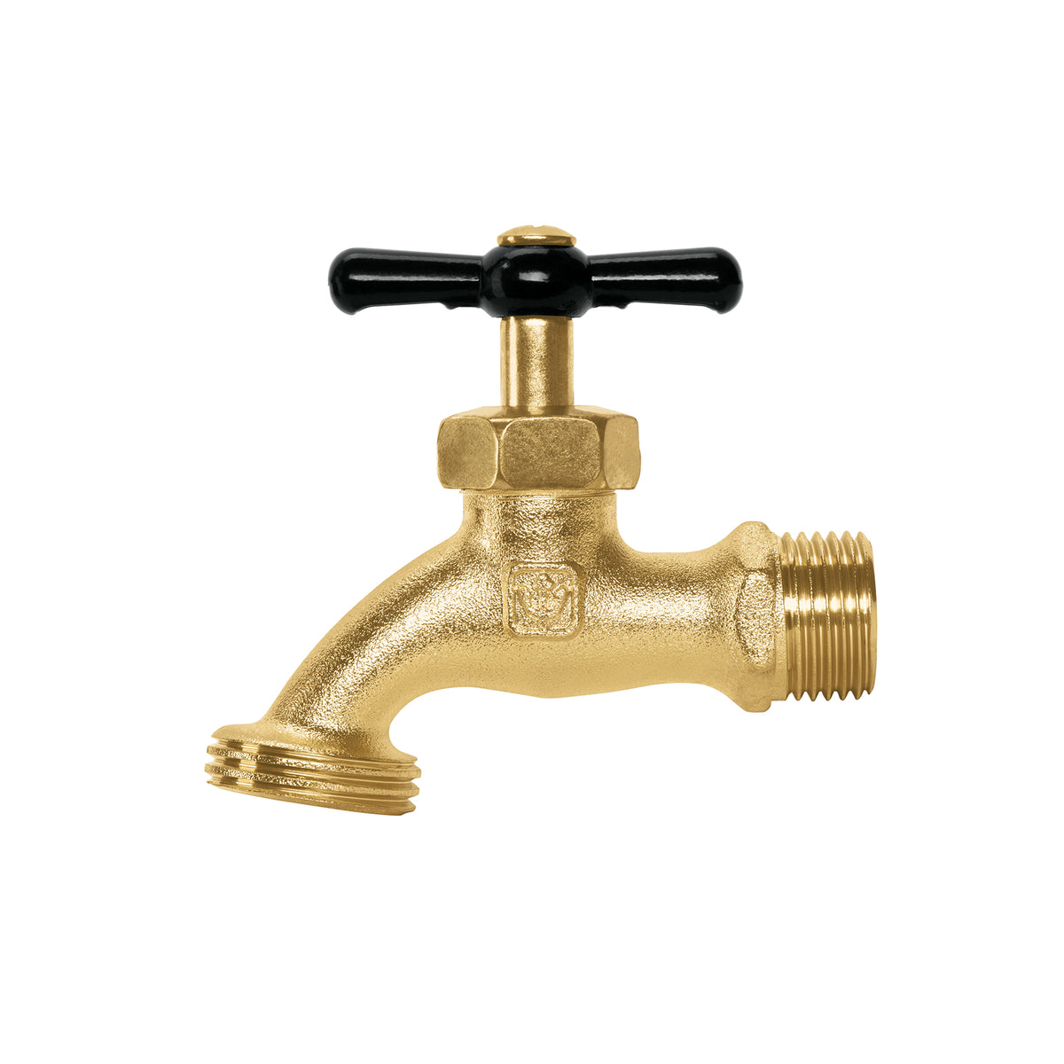 Llave p/manguera, de zamac, 110gr, 1/2', BASIC