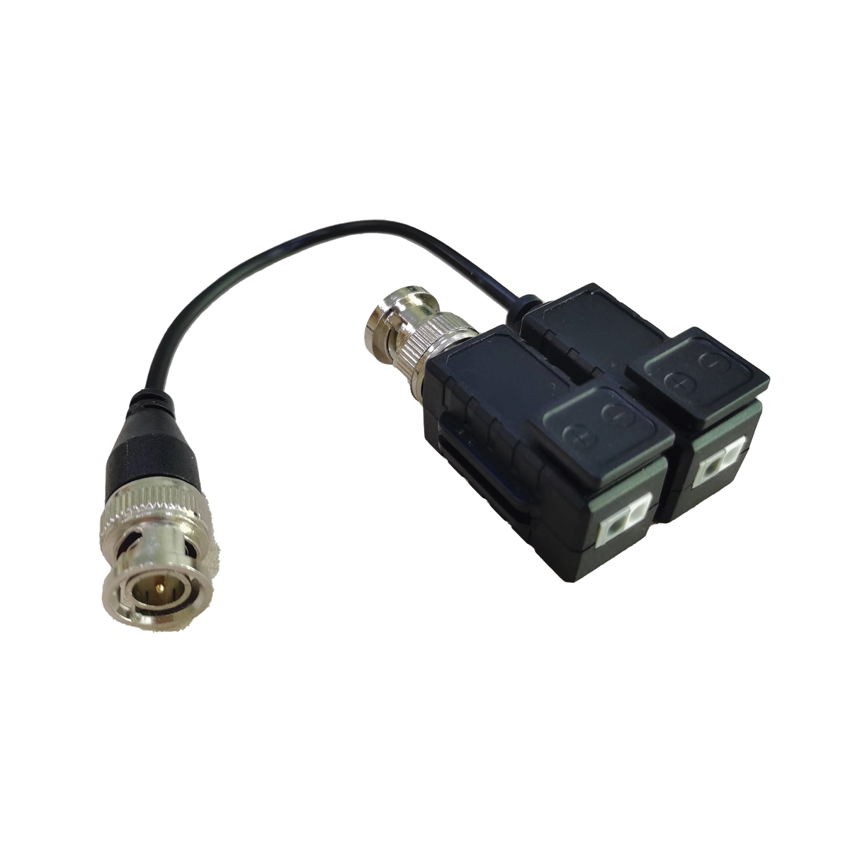 Kit de Transceptores (Baluns) con Terminal PUSH SUPERIOR, Resolución 5MP , Cable flexible COAXIAL Blindado / COAXITRON / AUDIO POR COAXITRON / Menu OSD /Conector 100% COBRE / protección TVS, Calidad PREMIUM