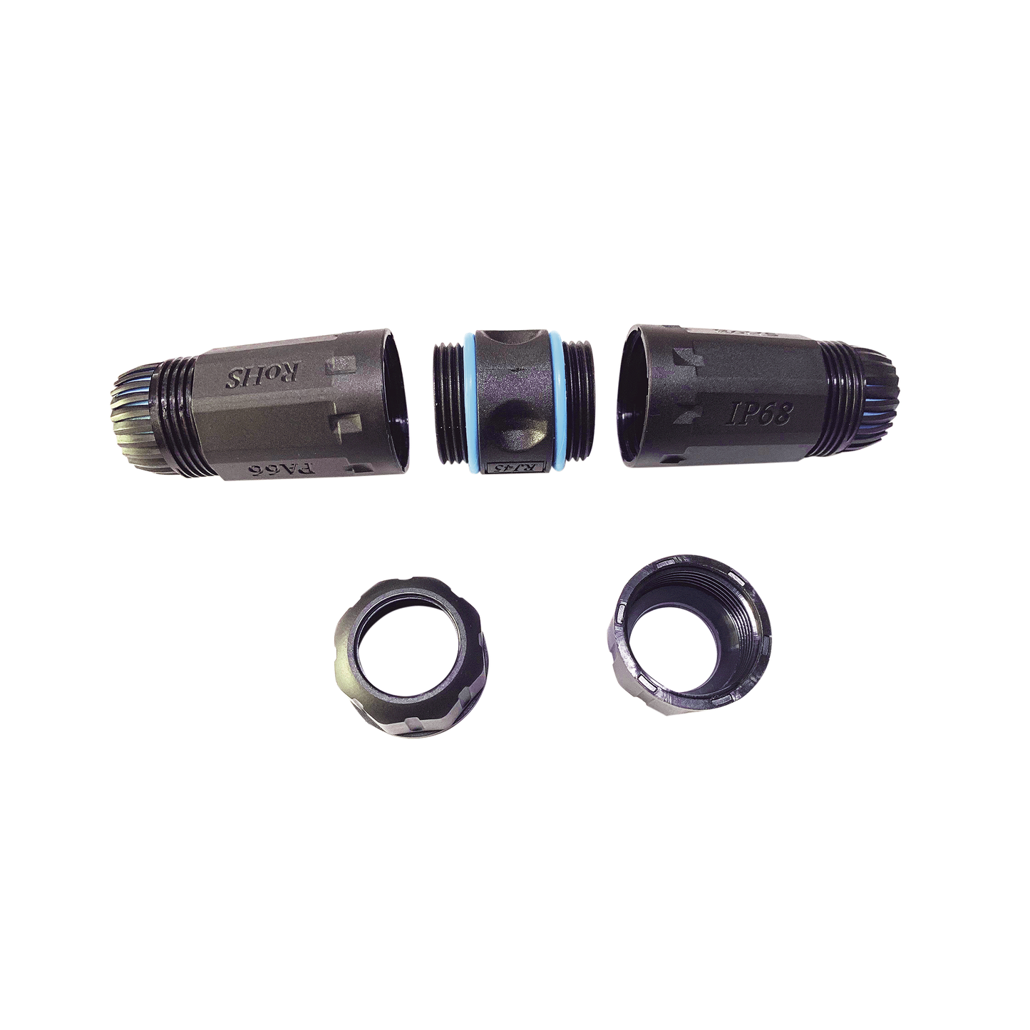 Acoplador RJ45 a Prueba de Agua Cat6 IP68