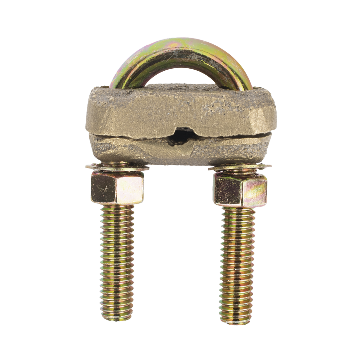Conector Varilla-Cable Tipo Perro / Bronce 100% / Varilla 5/8 in / Cable 4-2/0 AWG / Sin Soldadura