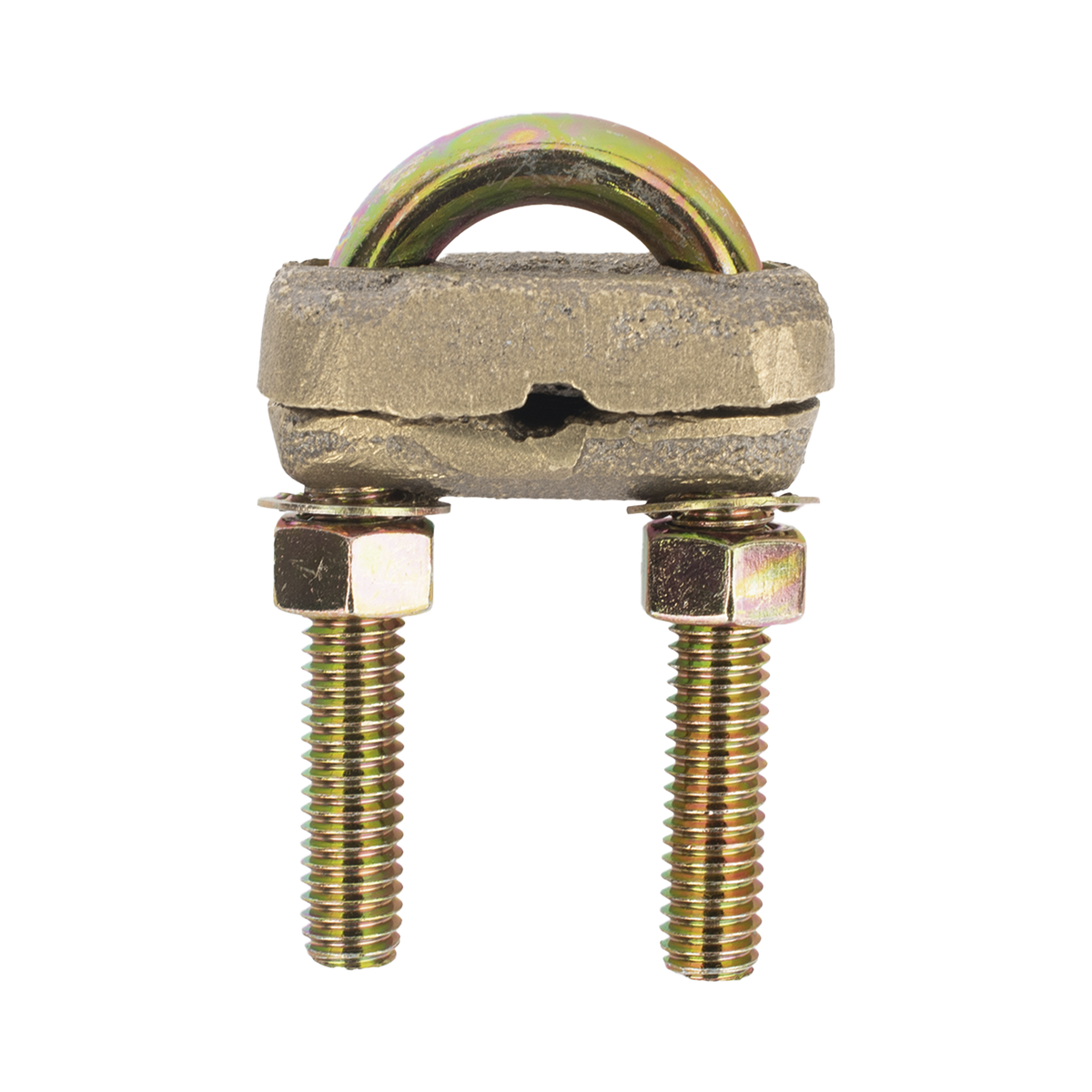Conector Varilla-Cable Tipo Perro / Bronce 100% / Varilla 5/8 in / Cable 4-2/0 AWG / Sin Soldadura