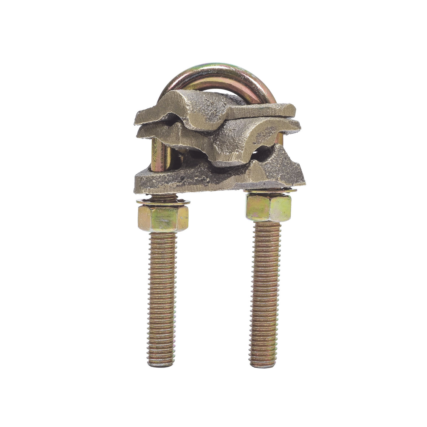 Conector X 2 Cables / Calibre 4-2/0 AWG / Bronce 100% / Uni�n Cruzada / Sin Soldadura / Baja Resistencia