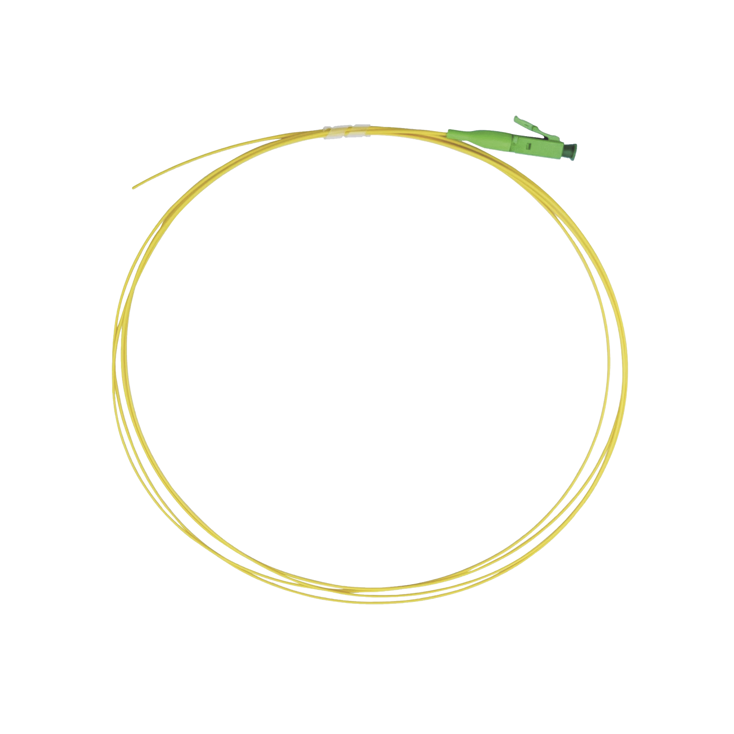 Pigtail de Fibra �ptica Monomodo LC/APC, Simplex de 1 Metro (3.28 Pies)