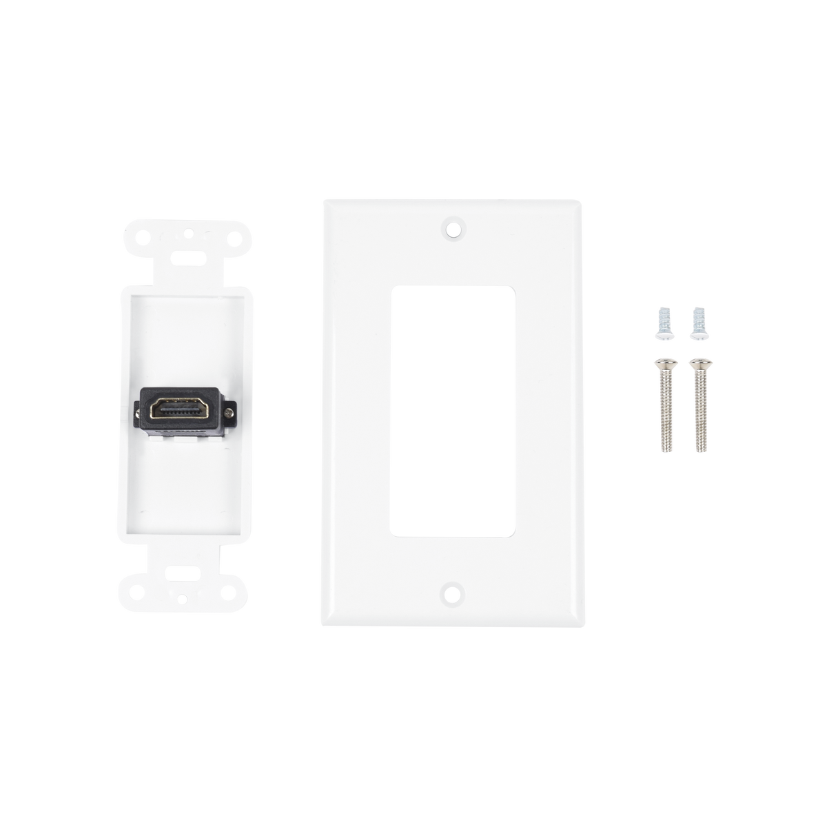 Placa de Pared 1 Puerto HDMI Hembra a Hembra