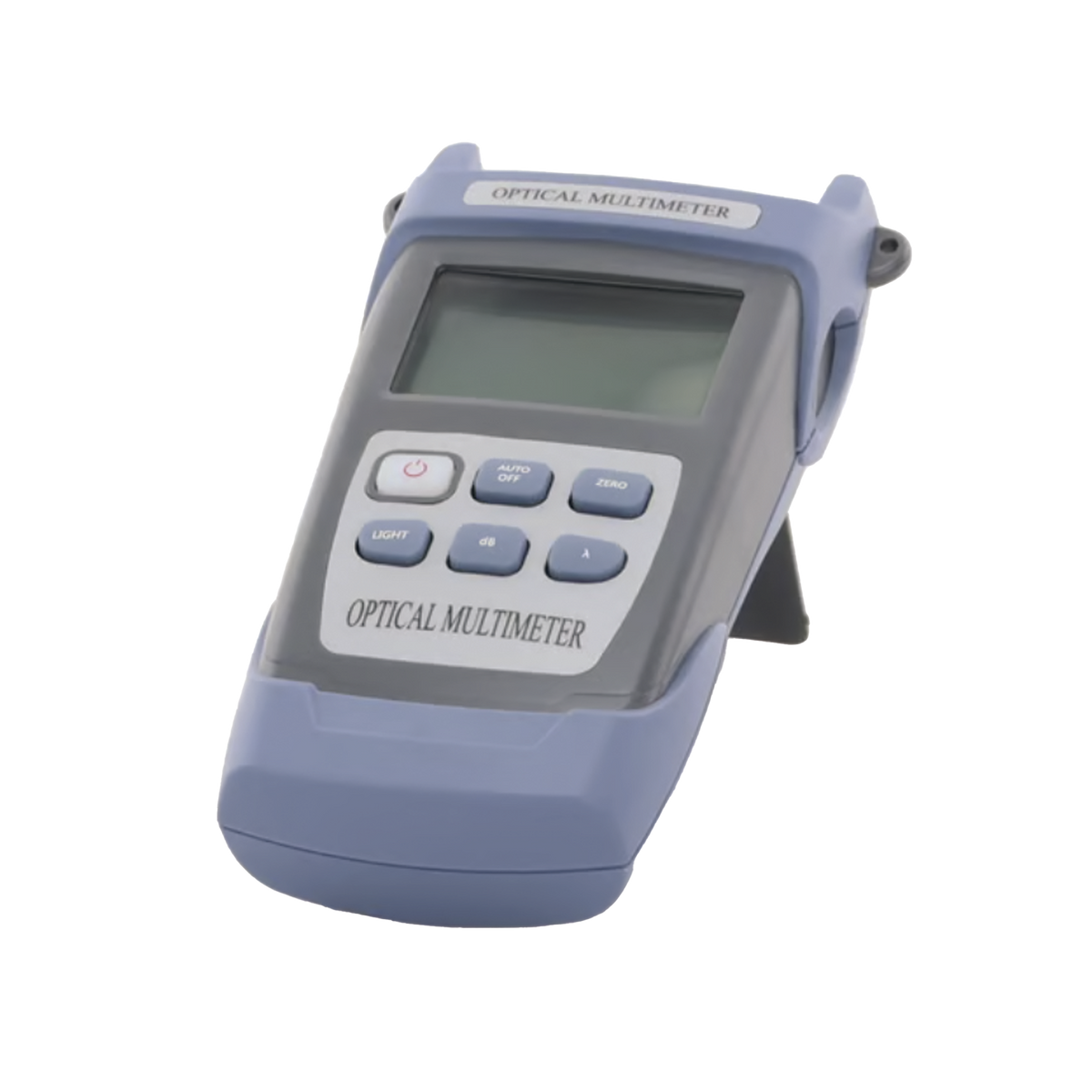 Medidor de Potencia para Fibra Óptica (OPM) / Rango de Medición de -50 a 26dBm Soporta Fibra Monomodo y Multimodo / Soporta Función VFL / Compatible con Conectores SC, FC y ST
