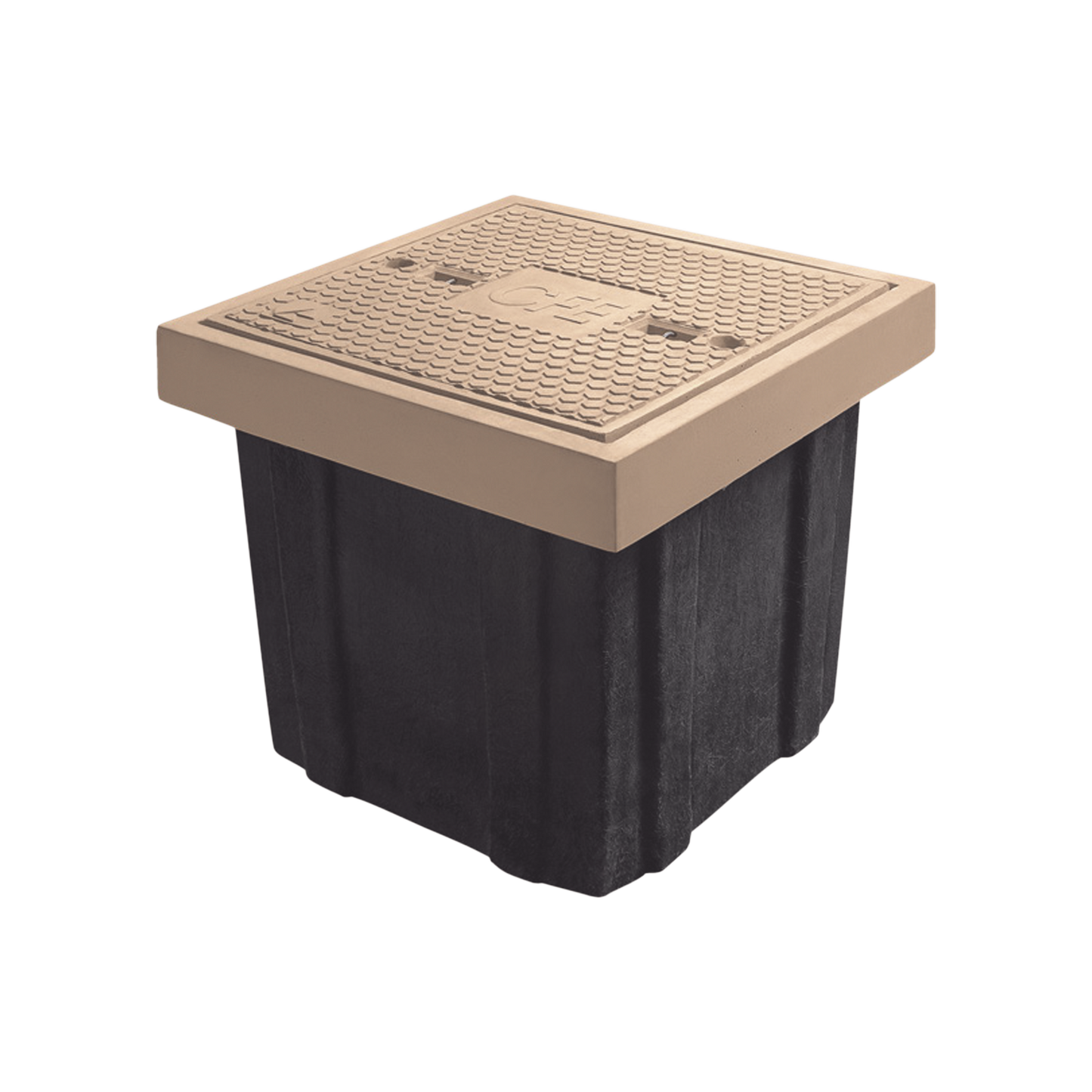 Registro Eléctrico para Uso Peatonal 60 x 60 x 40 cm (23.62 x 23.62 x 15.75 Pulgadas), Resistencia 3 Toneladas, Uso Peatonal