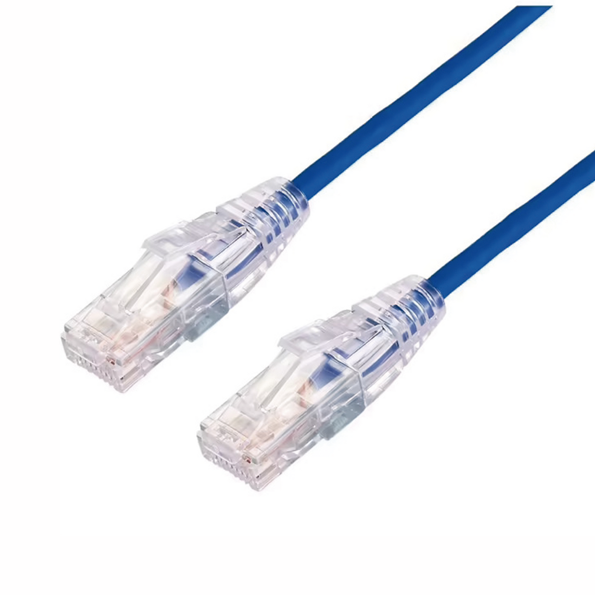 Cable de Parcheo Slim UTP Cat6A - 7 Metros (22.97 Pies) Azul, Di�metro Reducido (28 AWG)