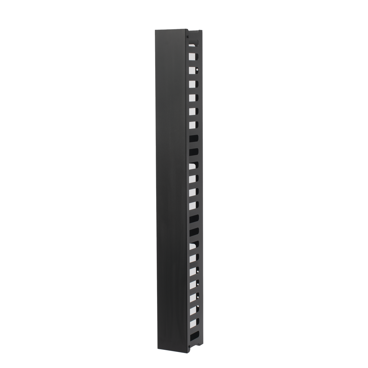 Organizador de Cable Vertical de 24 Unidades Rack Sencillo, Compatible con Racks Serie EIRL y EIQR