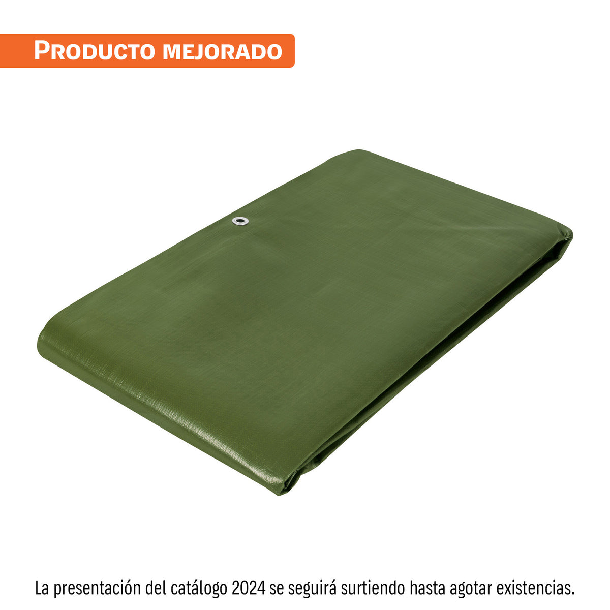 Lona uso rudo 4 x 5 m, verde olivo, 240 g/m2, TRUPER EXPERT
