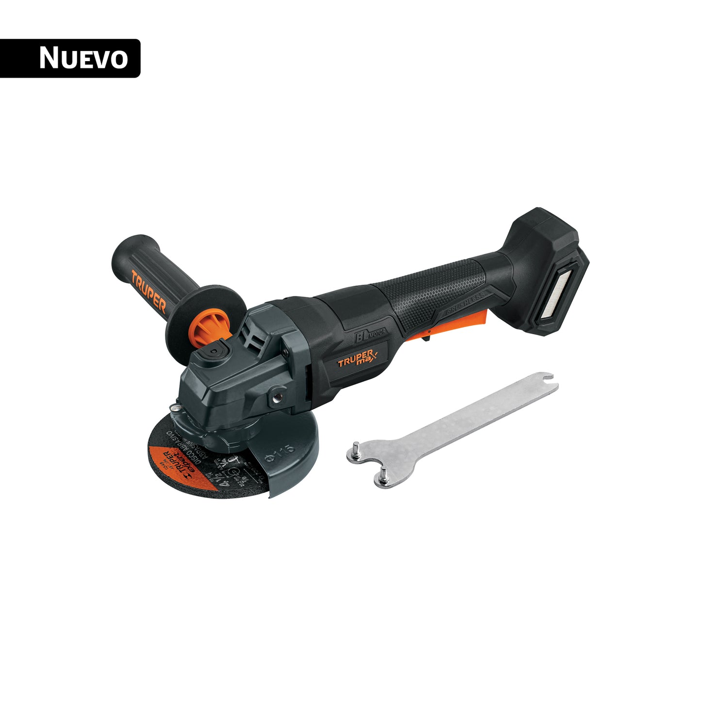 Esmeriladora 4-1/2' 20V, int. paleta, s/accesorios, MAX
