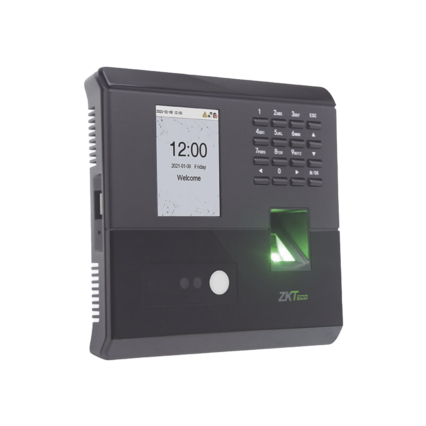 Terminal Biom�trica Facial y Huella / 100 Rostros 500 Huellas / Visible Light / ADMS / TCP/IP / BioTimePro