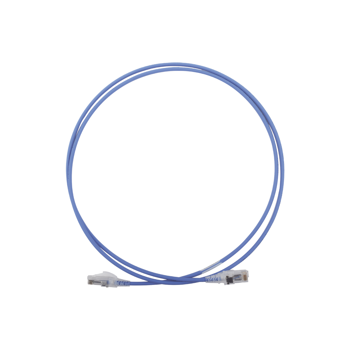 Patch Cord MC6 Modular Cat6 UTP, CM/LS0H, 1.52 Metros (5 Pies), Color Azul, Di�metro Reducido (28AWG)