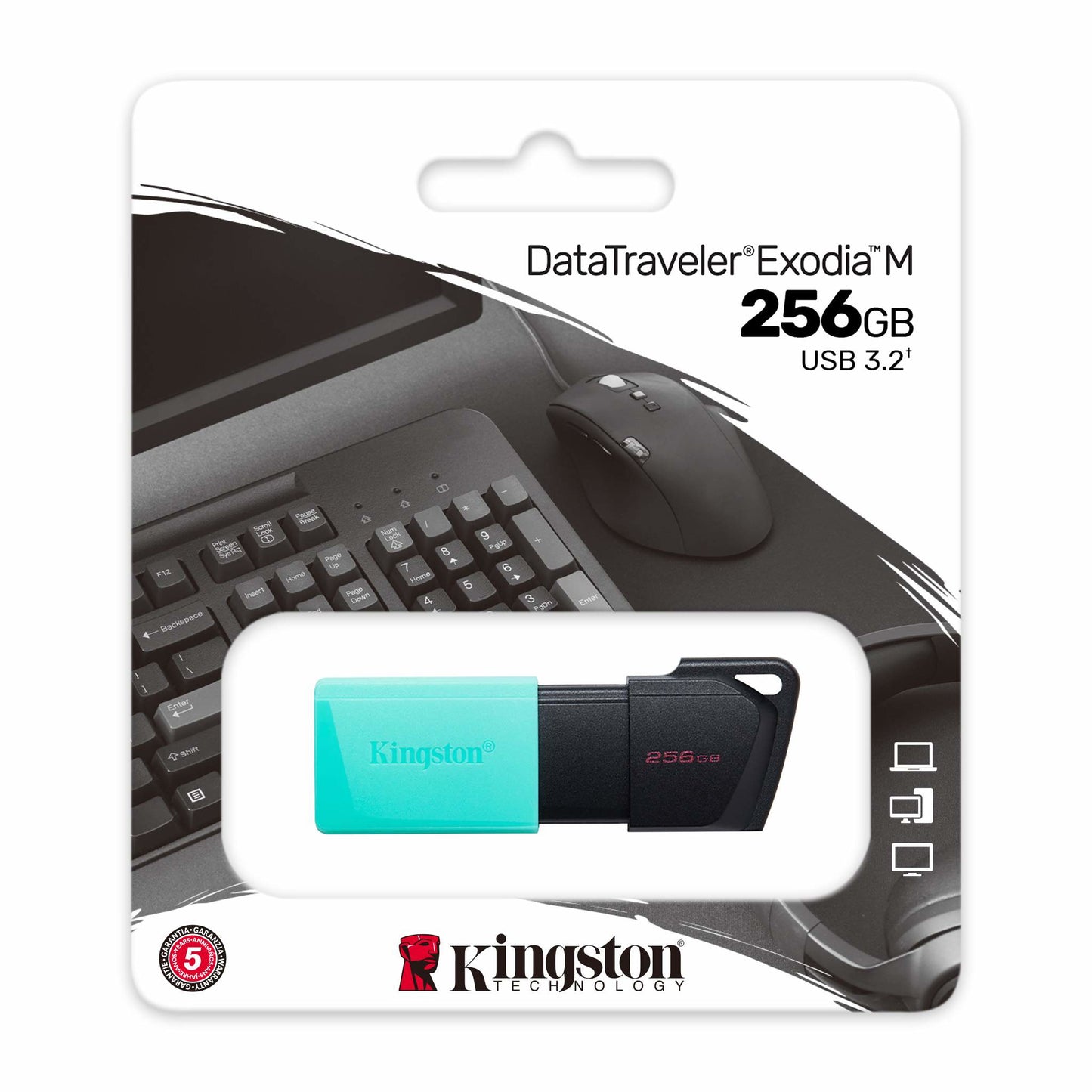 Memoria USB Kingston Technology DATATRAVELER EXODIA M - Vista 4
