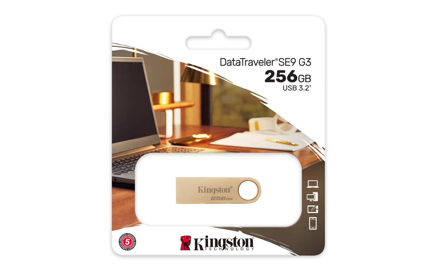Memoria USB Kingston Technology DATATRAVELER SE9 G3 - Vista 5