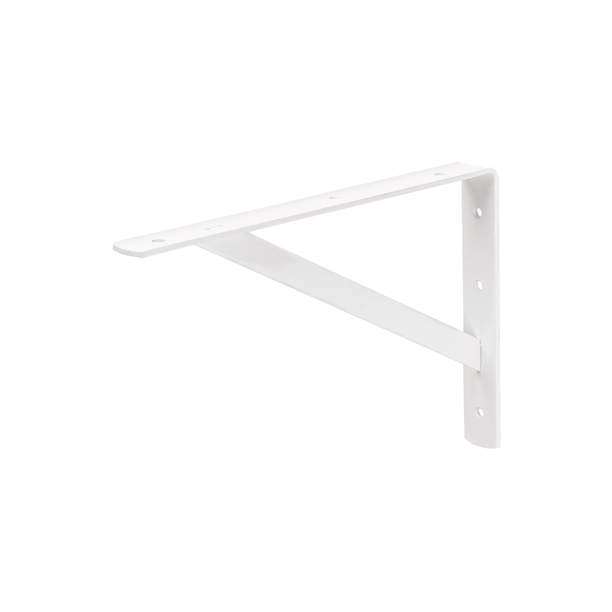 Ménsula de acero reforzada blanca 8 x 12', Fiero