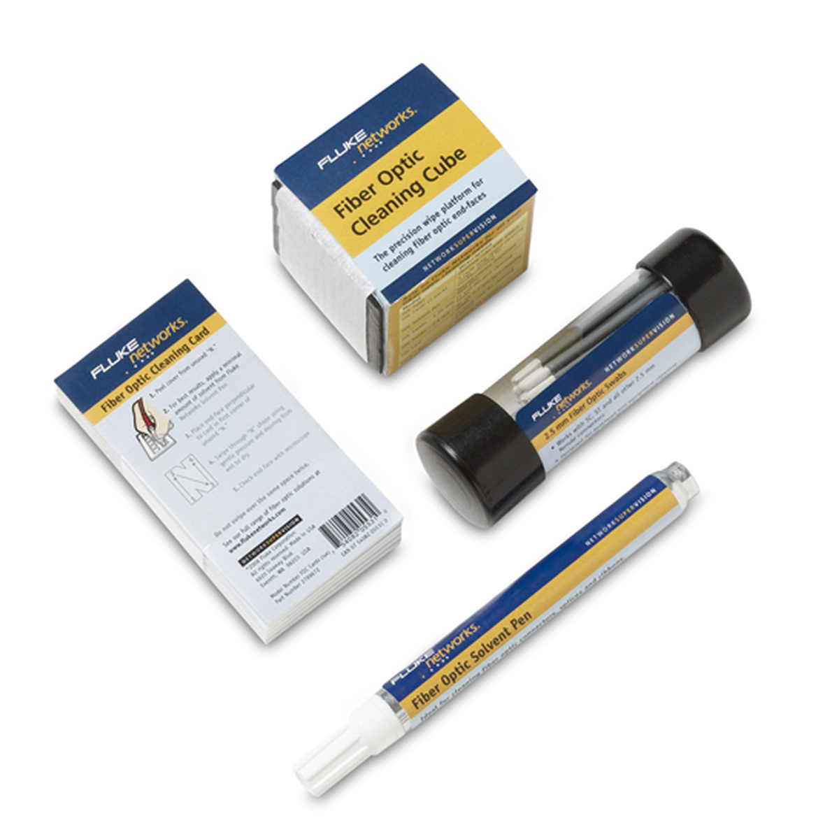 Kit de Consumibles de Limpieza de Fibra �ptica, Para 260 Procesos de Limpieza