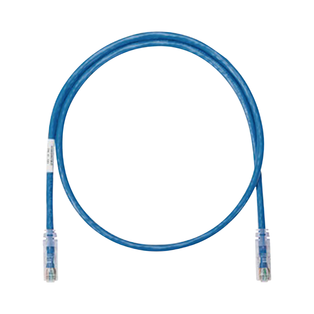 Cable de Parcheo UTP Categor�a 6, con Plug Modular en Cada Extremo - 0.3 Metros (1 Pie) - Azul