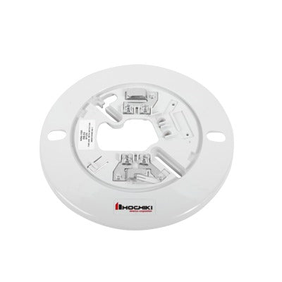 Base Para Detector Convencional Hochiki, Diámetro 6", 2 Hilos, 24 Vcd (0300-04070 IT), Color Hueso
