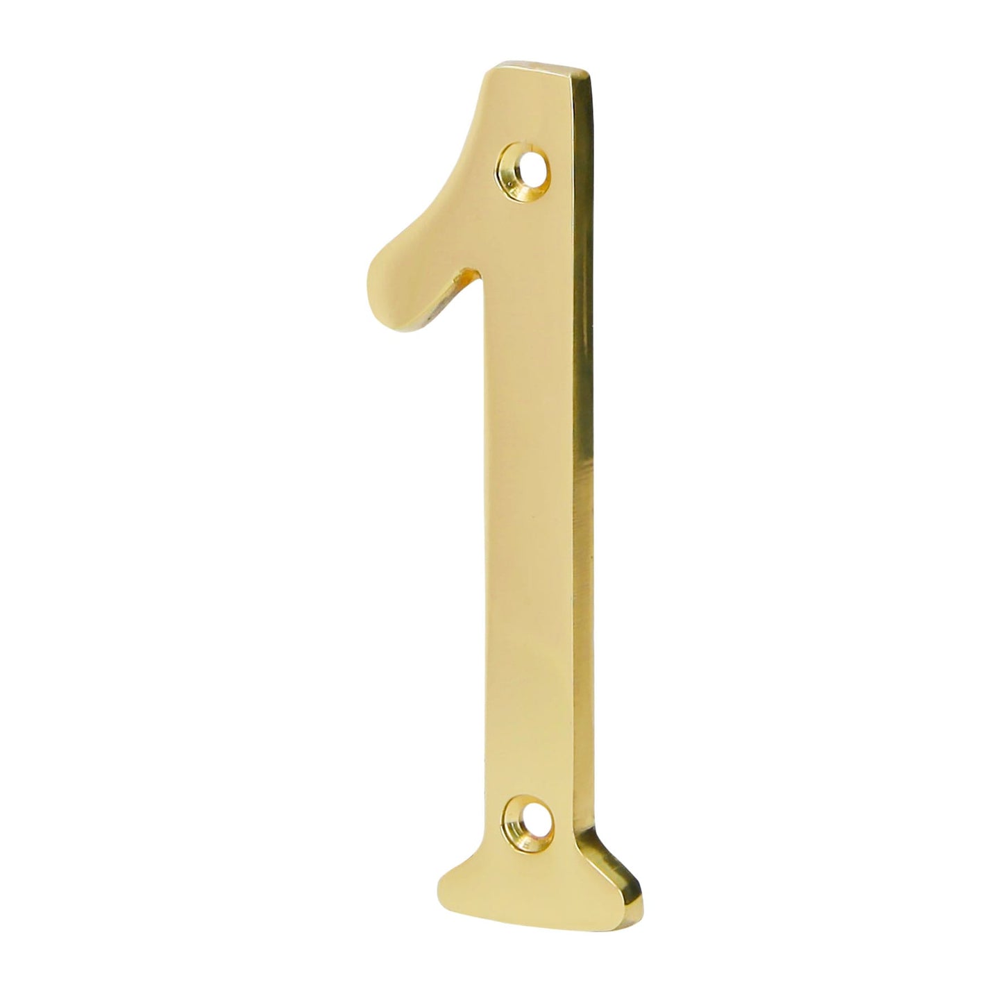 Número 1 de latón sólido 4', HERMEX