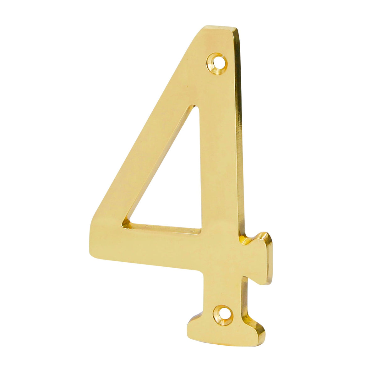 Número 4 de latón sólido 4', HERMEX