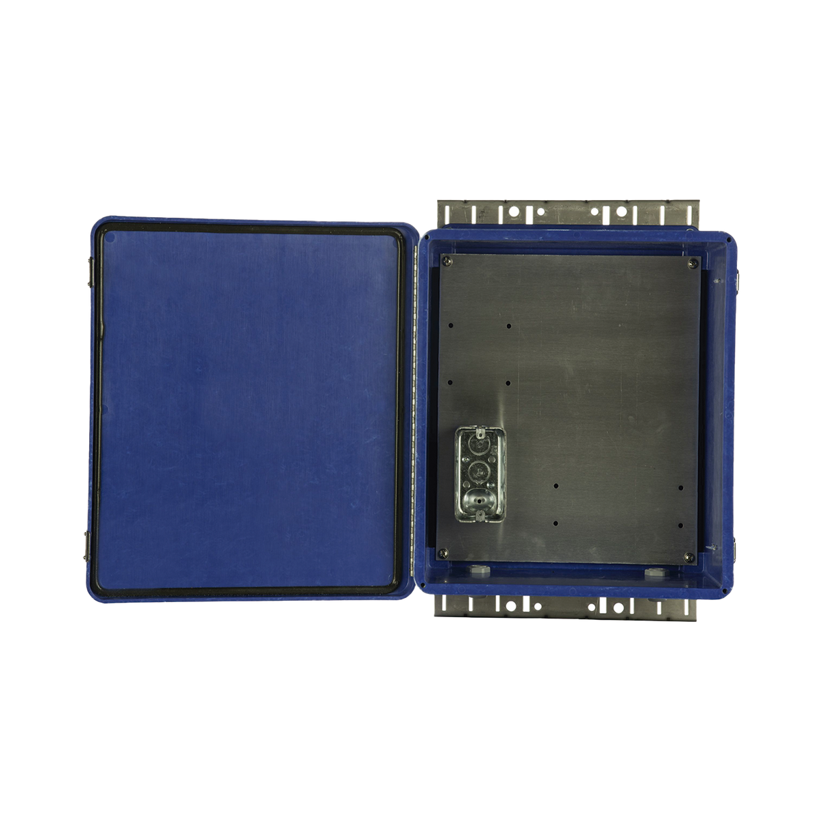 Gabinete de Seguridad para Wireless, NEMA 4X, IP66, de 356 x 305 x 152 mm, Color Azul
