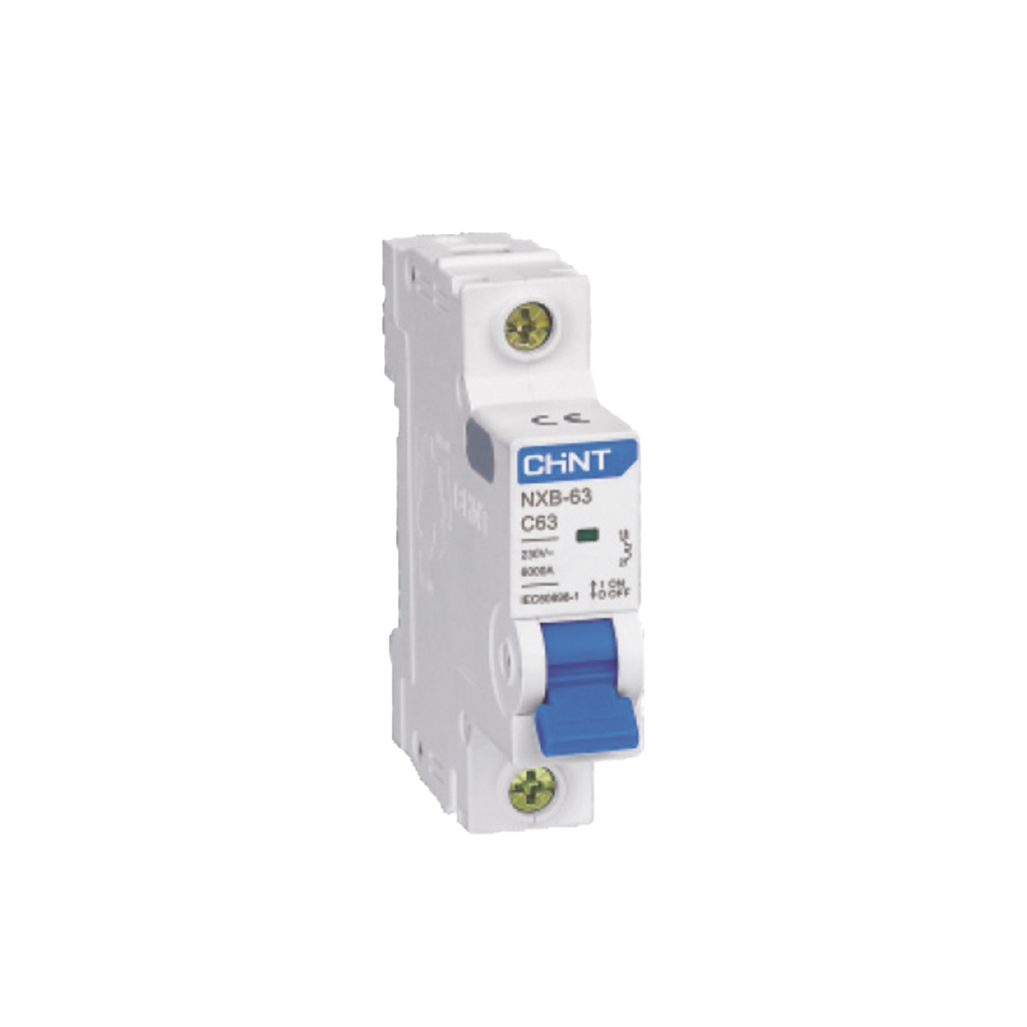 Pastilla para Riel Din, 1 Polo, 20 Amp, Vca:110/415v, 6kA, Catálogo: NXB631PC20.
