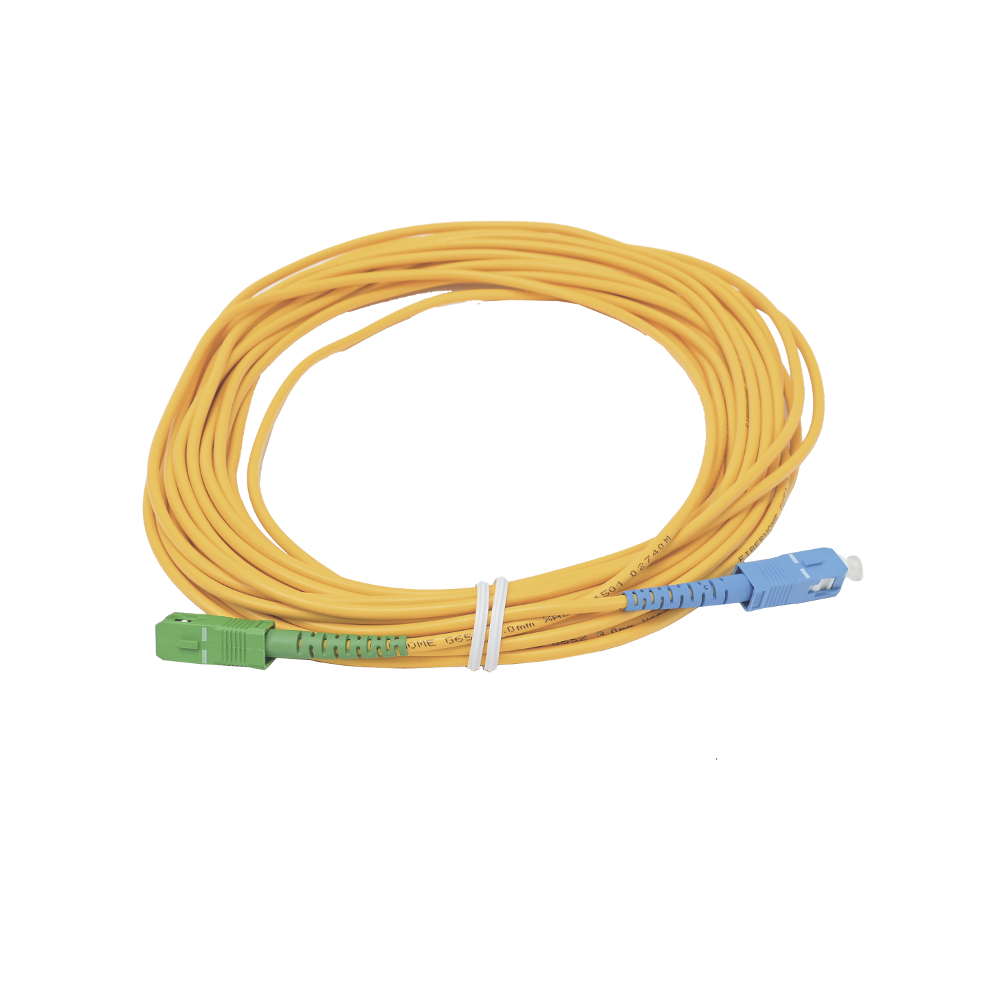 Jumper de Fibra �ptica Simplex, Monomodo, con Conectores SC/UPC-SC/APC, de 10 Metros (32.81 Pies)