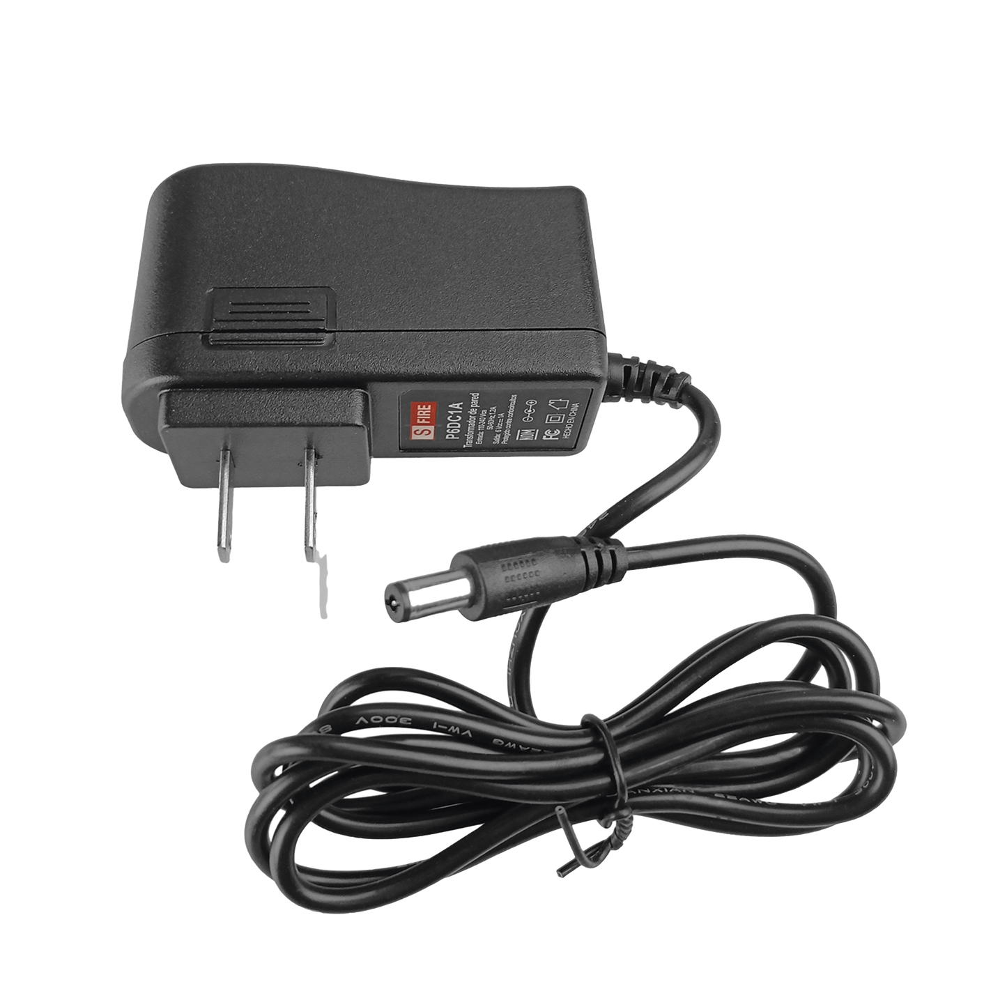 Fuente de Poder de 6 Vcc / 1 A / Voltaje de Entrada de 100-240 Vca / Para Usos Múltiples/ Video Vigilancia, Acceso, Asistencia, Alarmas, Etc.