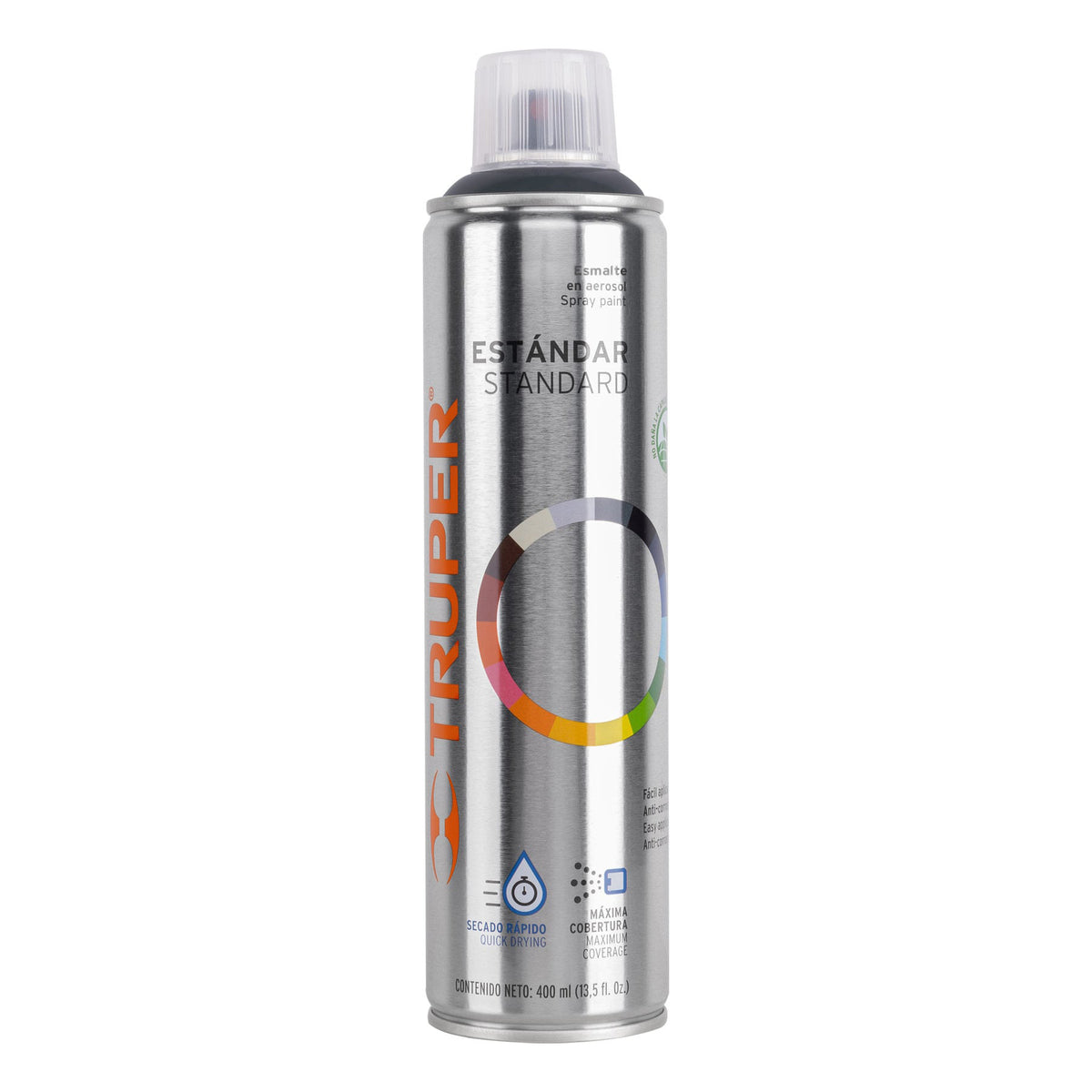 Pintura en aerosol, gris obscuro, bote esbelto, 400 ml