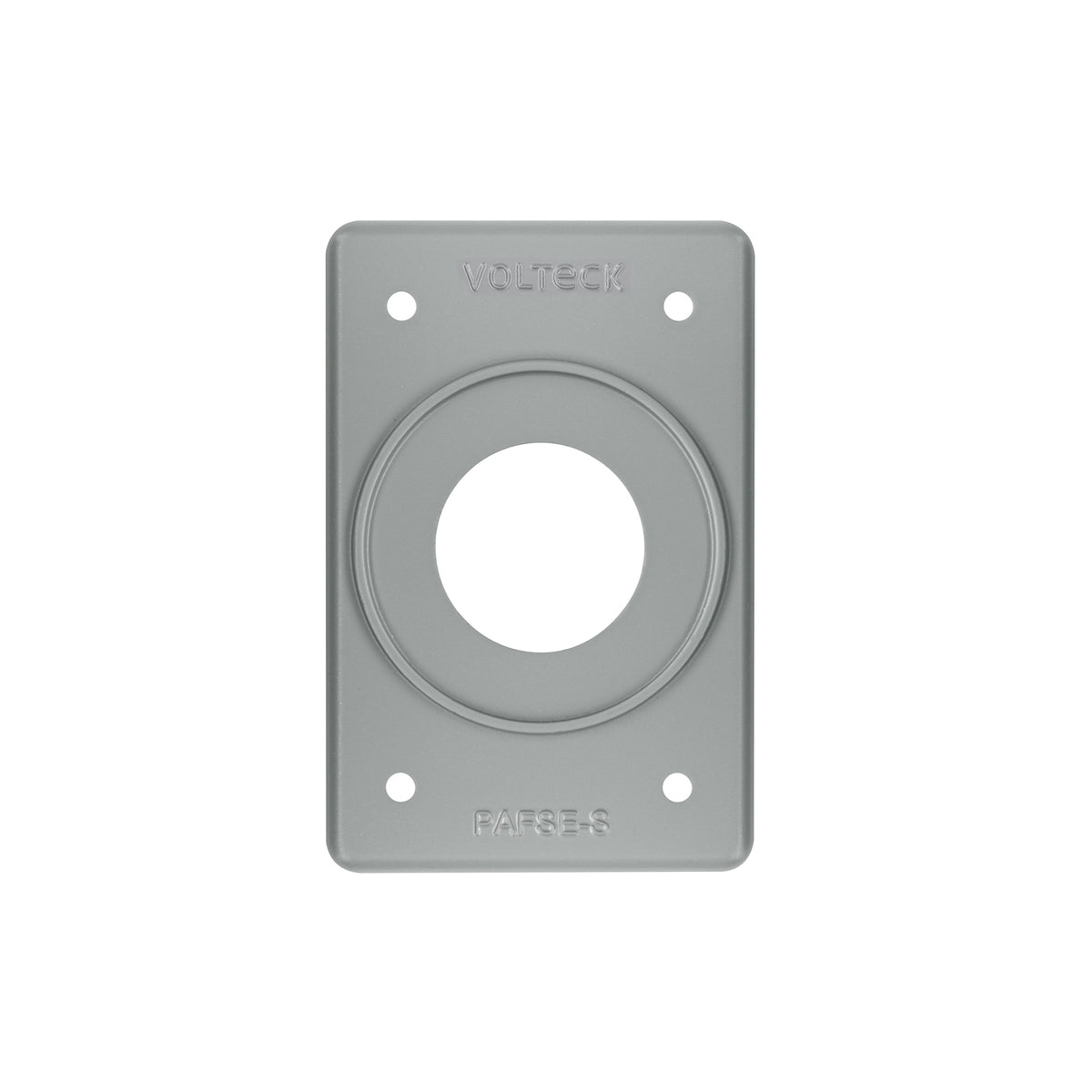 Placa para intemperie tipo FS, sencilla, de sobreponer