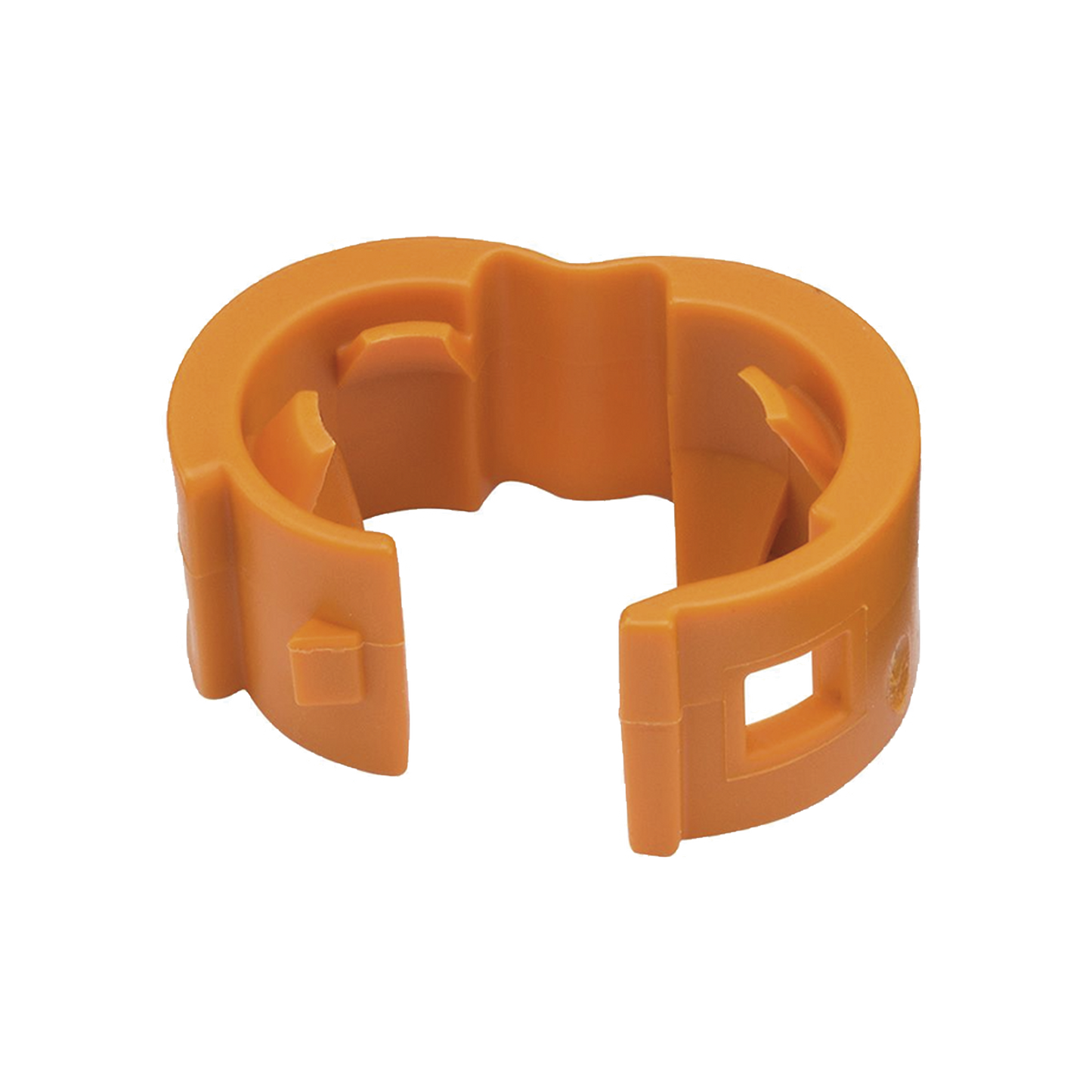 Kit de 25 Clips de Identificaci�n Para Patch Cords, Compatible con Di�metros de 4.7 a 7.8 mm (0.19 a 0.31 Pulgadas), Color Naranja