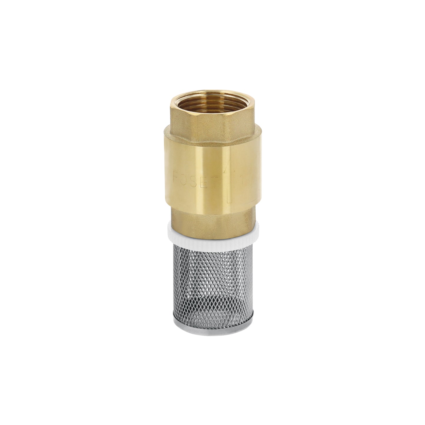 Pichancha con rejilla acero inoxidable 1', Foset