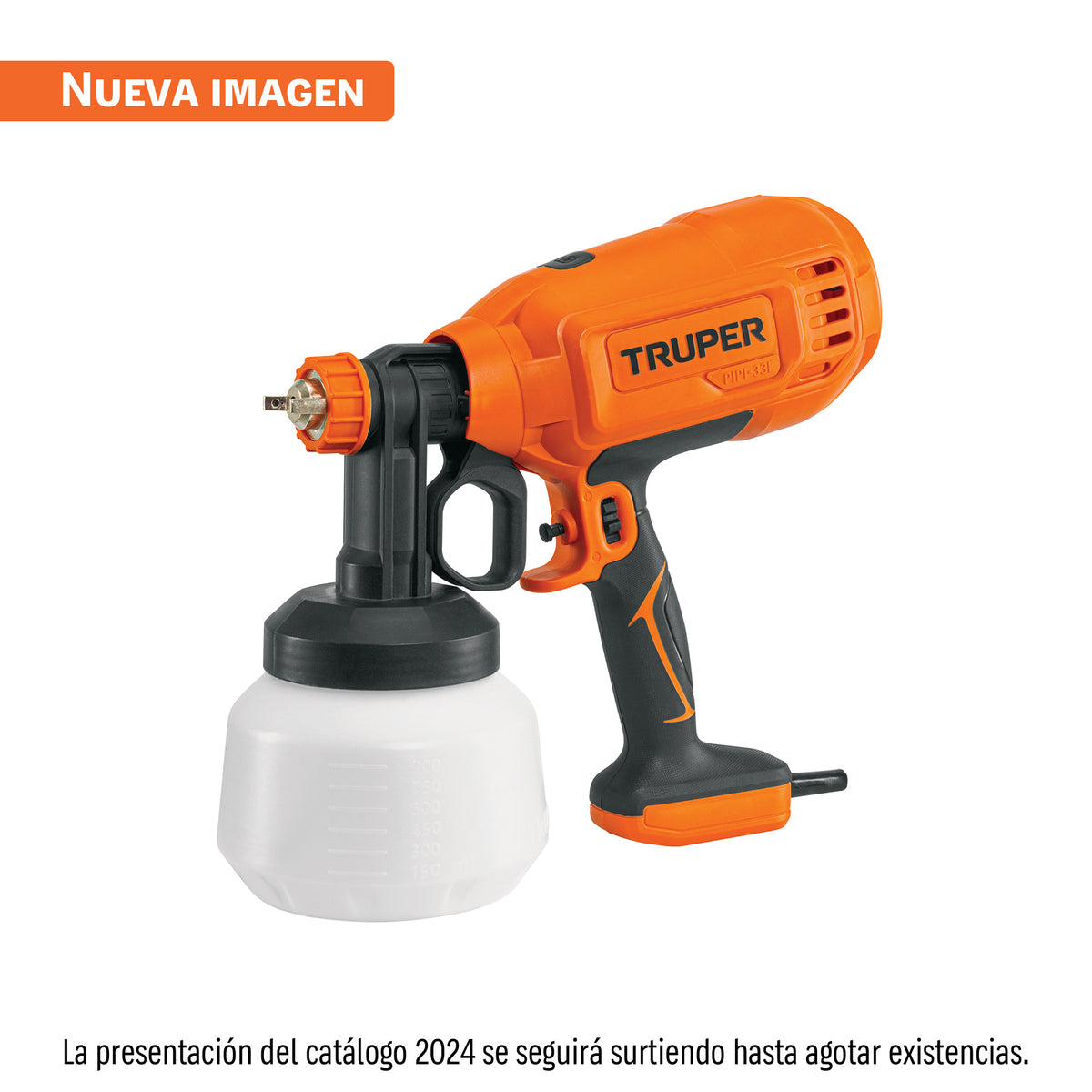 Pistola eléctrica para pintar de 330 W, Truper