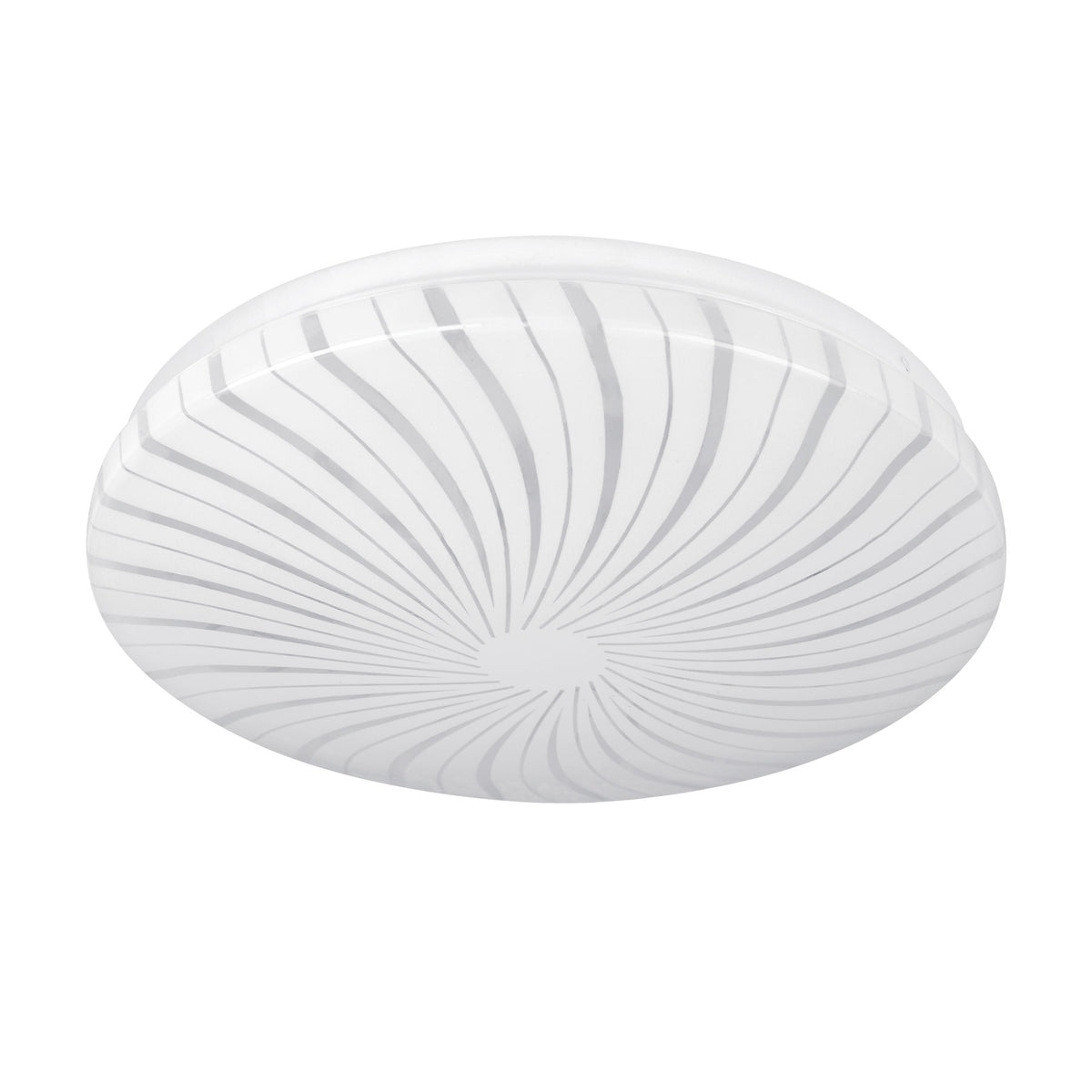 Luminario LED 8W plafón decorativo espiral luz de día, BASIC
