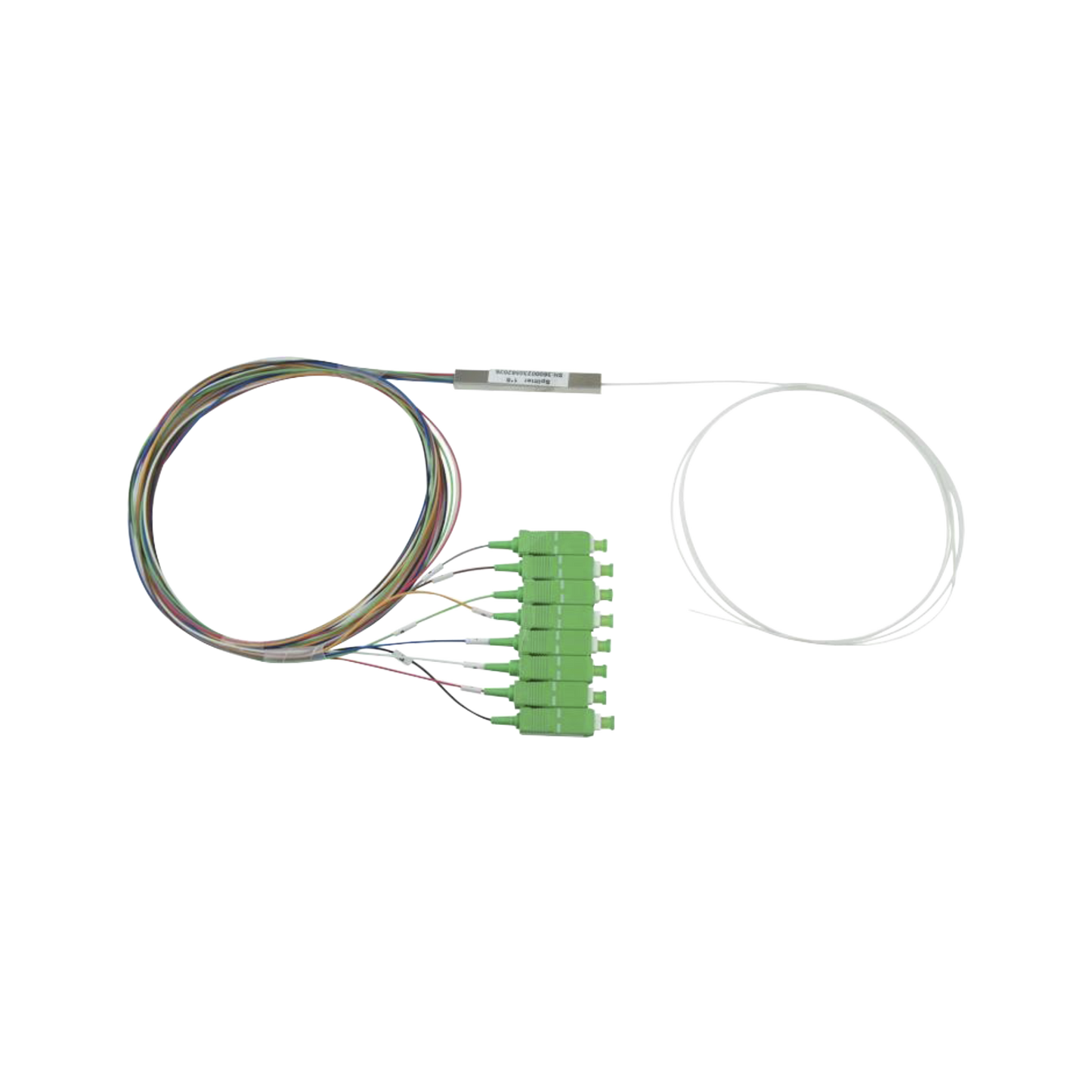 Splitter (Divisor �ptico) Tipo PLC, de 1x8, Conectores SC/APC de Salida