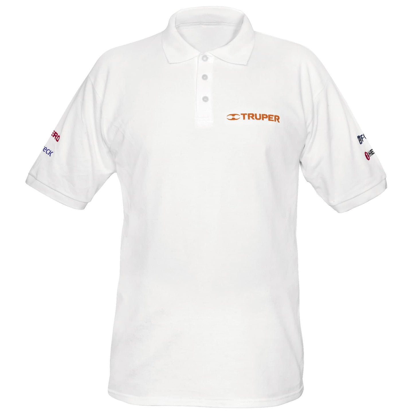 Playera polo para hombre, blanca, M, Truper