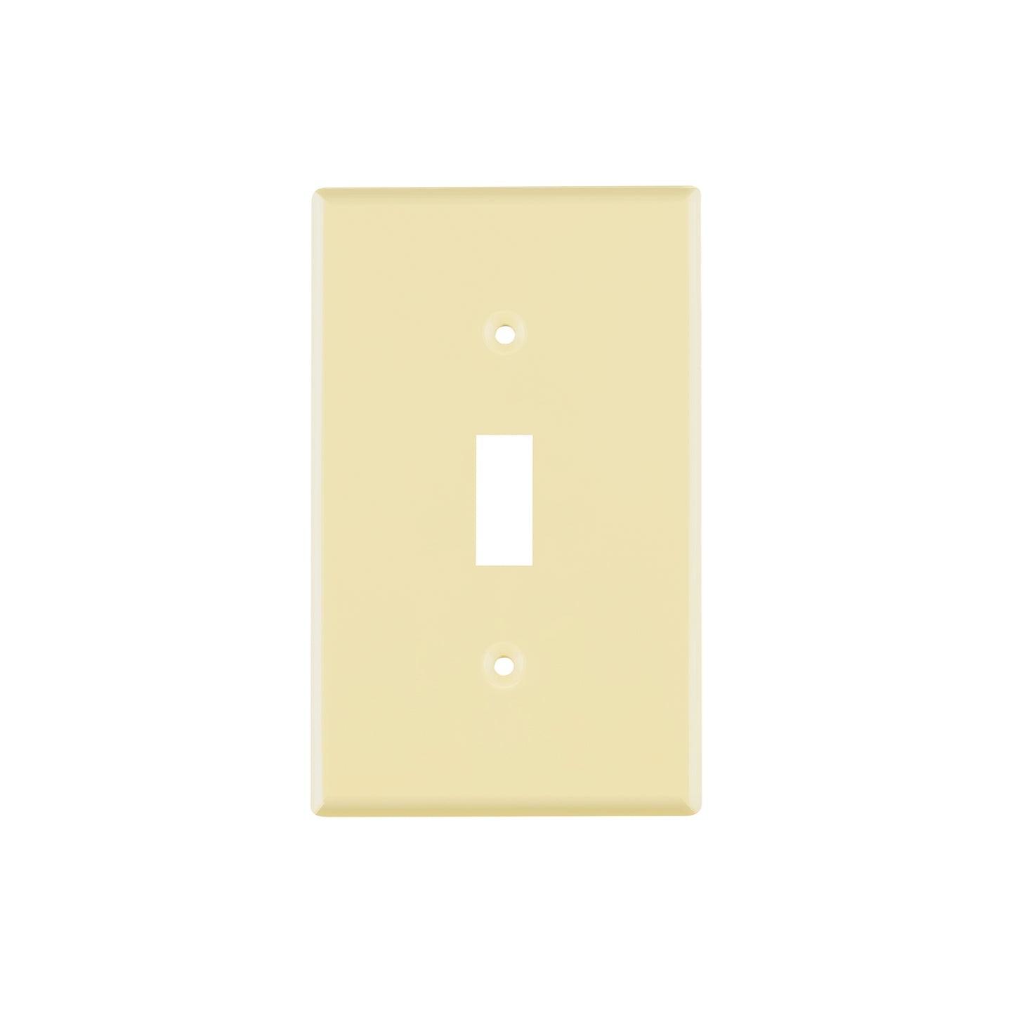 Placa de ABS para interruptor vertical, Standard, marfil