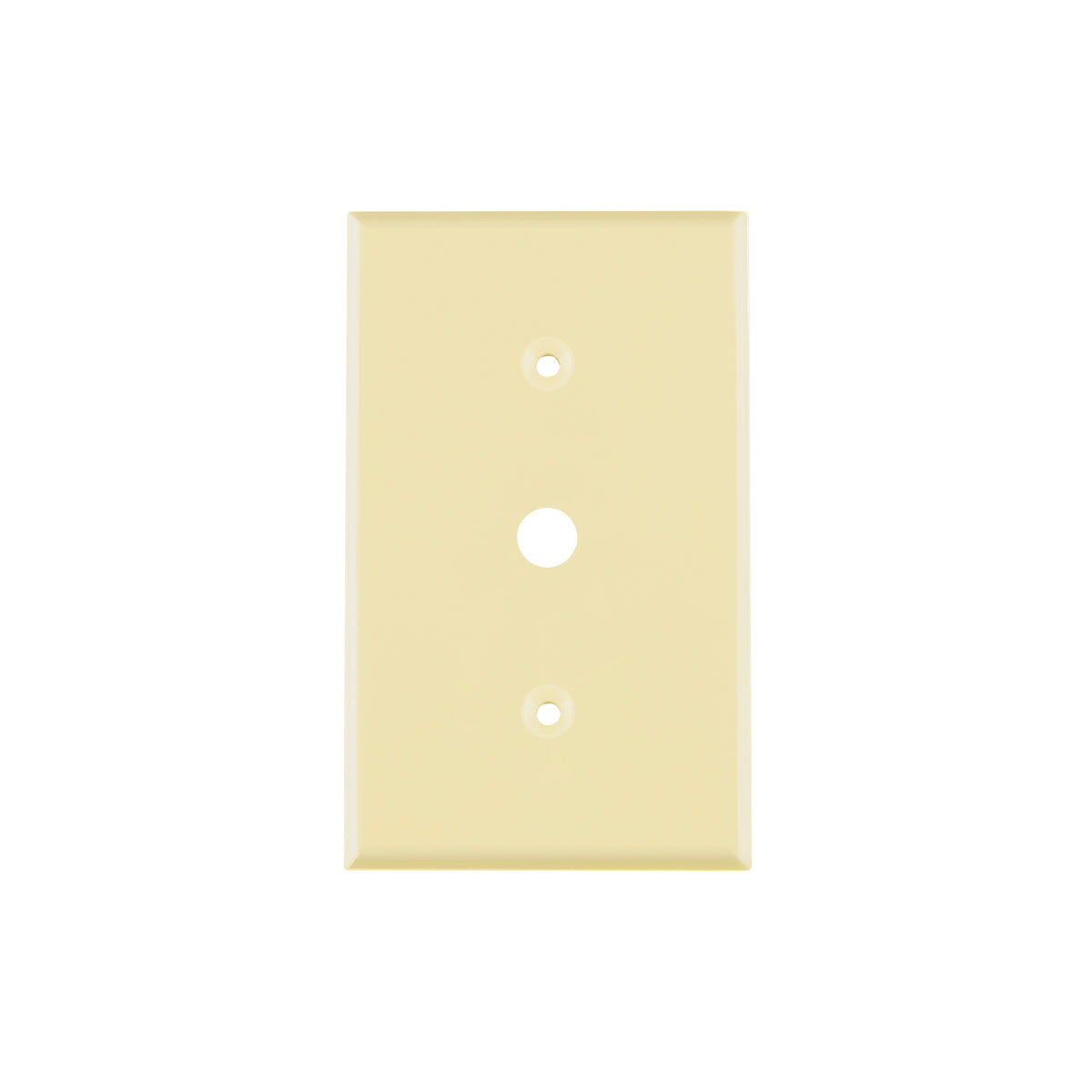 Placa de ABS para atenuador, Standard, marfil, Volteck