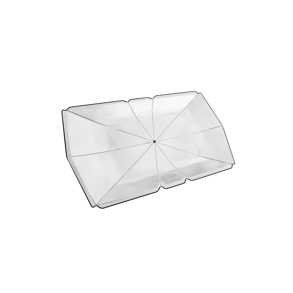 Parasol plegable de 135 cm para auto, Truper