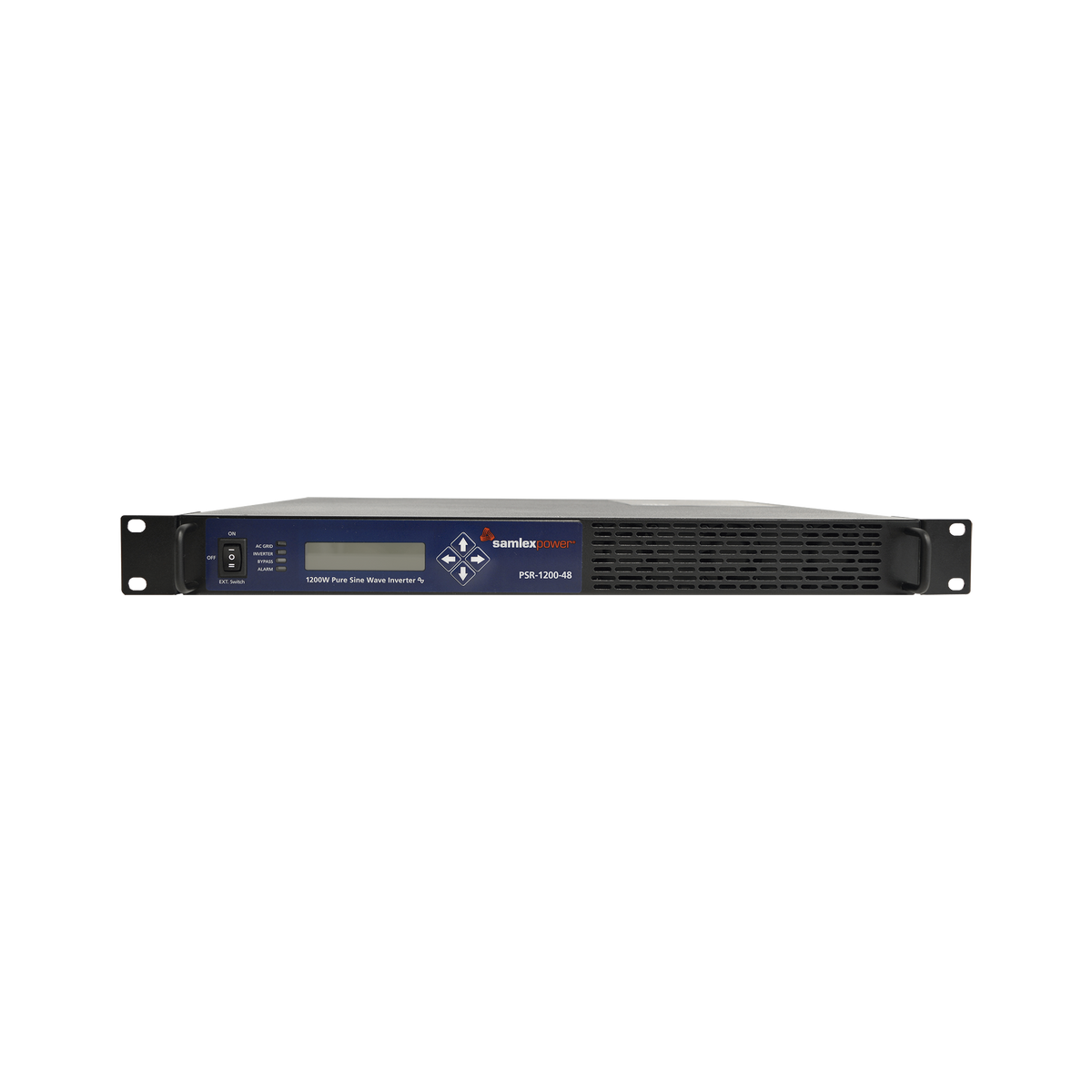 Inversor de corriente Onda Pura Montaje en rack 1200W, 48 Vcc- 120 VCA, 50/60 Hz