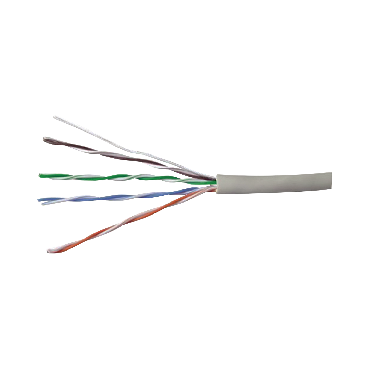 Bobina de Cable UTP 305 Metros (1000 Pies) de Cobre, PanNet, Gris, Categor�a 5e (24 AWG), PVC (CM), de 4 Pares