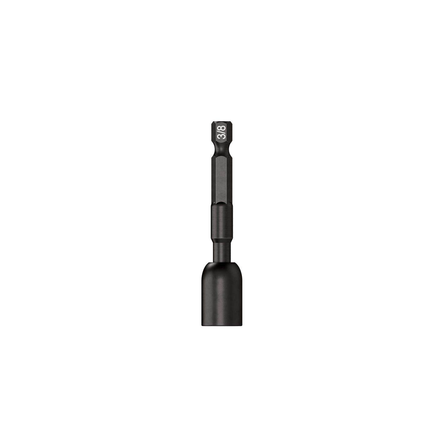 Estuche con 4 dados magnéticos de impacto 3/8' largo 2-1/2'