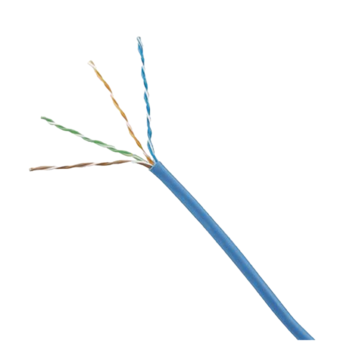 Bobina de Cable UTP 305 Metros (1000 Pies) de Cobre, TX5e, PanNet, Azul, Categor�a 5e, 24 AWG, CMP (Plenum), de 4 Pares
